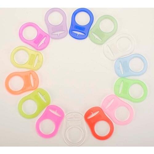 10pcs/lot random deliveried BPA Free silicone baby pacifier dummy mam adaptor ring