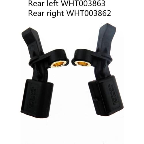2PCS Car 1.4 Rear Left Right ABS Speed Sensor for A1 A2 A3 TT Polo 9N 6R 6C Tiguan Passat B8 Fox Golf WHT 003 862 WHT 003 863
