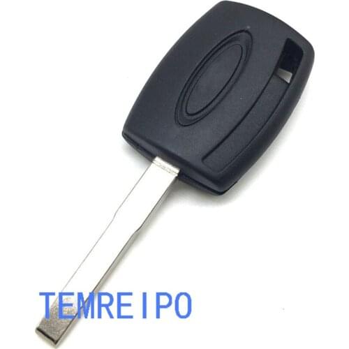 20pcs/lot Transponder key blank uncut key blade replacement for ford focus car key blank cover fob