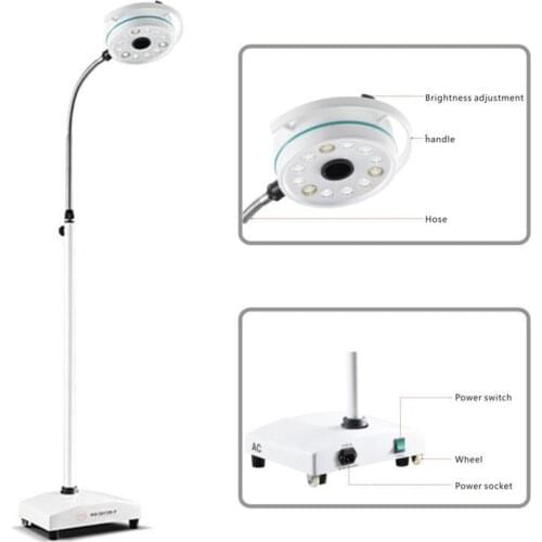 36W 12 LED Mobile Surgical Medical Exam Light AC Shadowless Lamp KD-2012D-3 CN