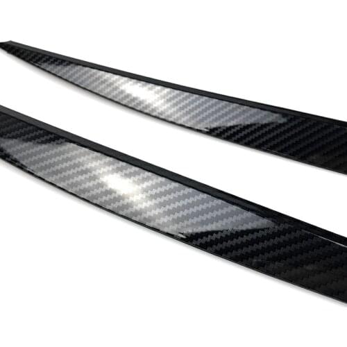ABS Carbon Fiber Look For Volkswagen VW Golf 7 High 7 Golf 7 Headlight Trim Lamp Eyebrow Headlamp Cover Trim Decoration Stickers