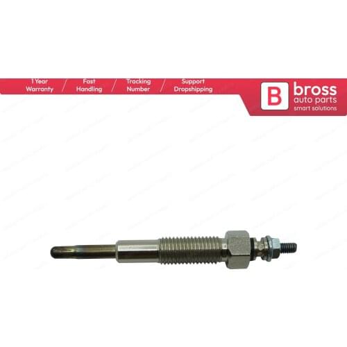 Bross Auto Parts BGP55 1 Piece Heater Glow Plugs GJ1302MA, 010 22 336 for Ford Mazda Kia Suzuki 2.0-2.2-2.5-2.7 Made in Turkey