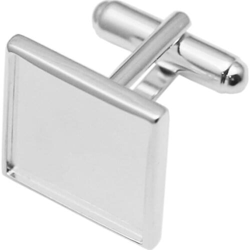 Beadsnice 925 Sterling Silver Cufflink Blanks Jewelry Making Supplies Wedding Accessories Men Gifts ID30930smt4