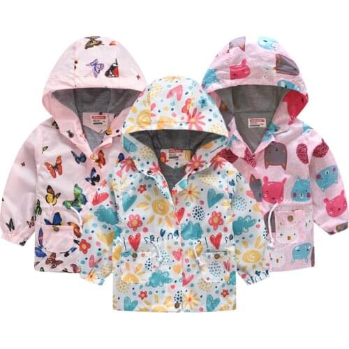 CNJiaYun Girls' Windbreakers