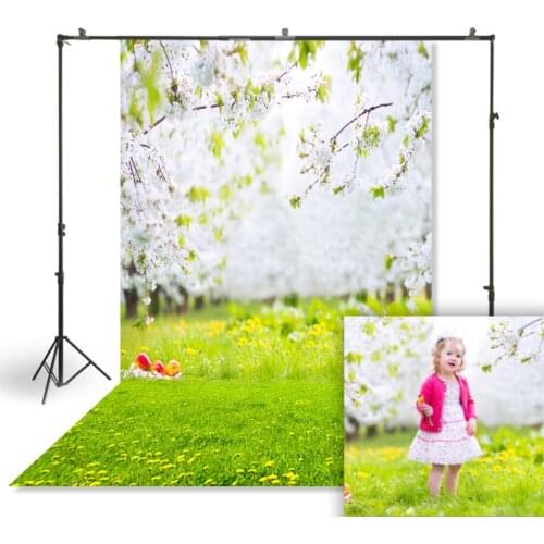 HUAYI Easter Day Photography Backdrop Newborns Baby Child Easter Spring Photo Booth Background Studio Portraits Backdrop XT-6639