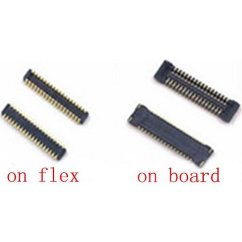 2pcs LCD Display Screen Flex Cable FPC Connector For DOOGEE X5 Max pro X5Max X9 Mini For UMI EMAX Mini Plug On Board 34pin