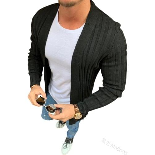 Autumn and Winter New Short Open Chest Mens Sweater Ropa De Invierno Sweater Men Men Clothing Winter Sweater Men