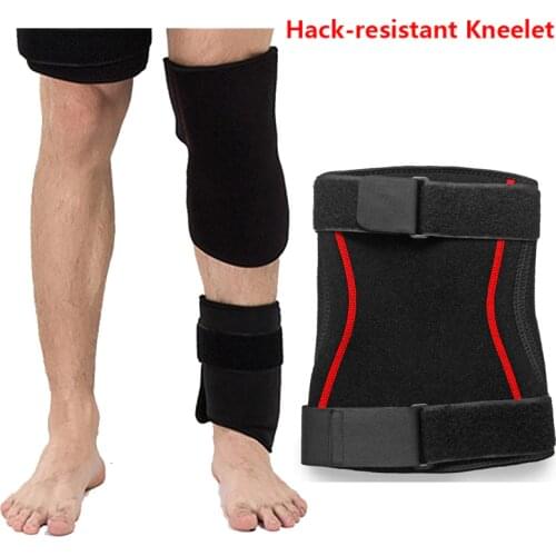 New Fbi Stealth Anti-stab Anti-cut Knee Pads Anti-collision Soft Tactical Self-defense Protective Gear Hack-resistant Kneelet