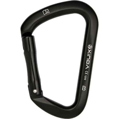 Outdoor Rock Climbing Safety Buckle 25kN screw lock Carabiner Hook Master climbing carabiner Professional Climbing accessories