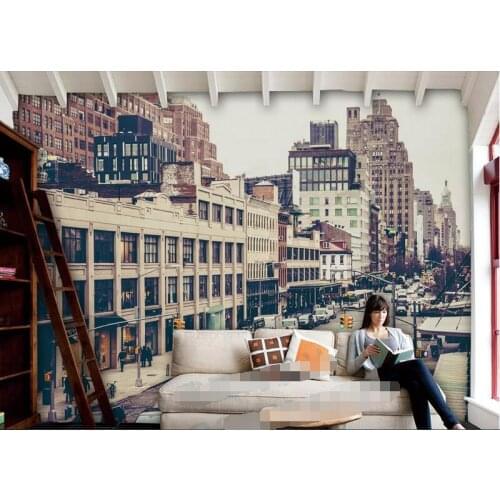 3d room wallpaper custom mural non-woven picture 3d The retro fashion sofa setting wall painting photo 3d wall murals wallpaper