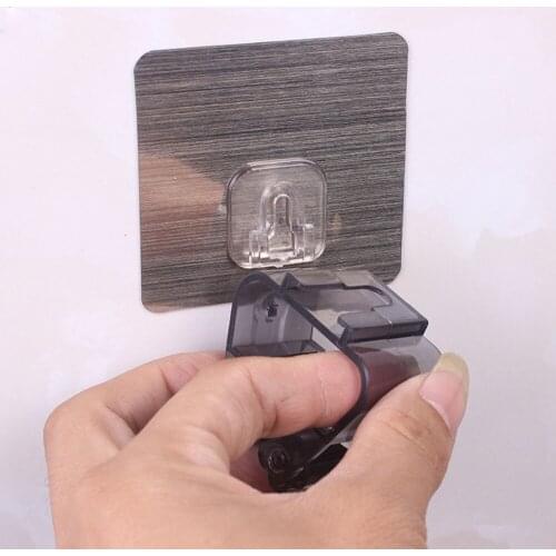 Wall Mounted Mop Organizer Holder Brush Broom Hanger Home Storage Rack Bathroom Suction Hanging Pipe Hooks Household Tools