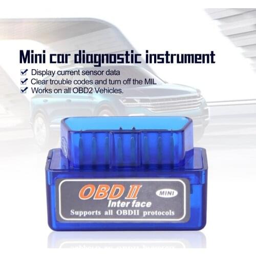 New Lastest OBD V2.1 ELM327 OBD2 Bluetooth Auto Scanner OBDII 2 Car ELM 327 Tester Diagnostic Tool for Android Windows Hot
