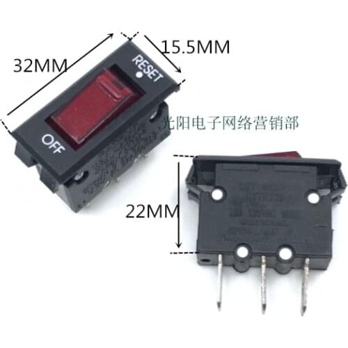 Original new 100% 300778 83365 SS-001 rocker switch 15A250V 3pin 2 gear two in one switch with indicator light