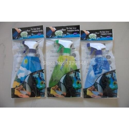 10Pcs/Lot 500ml Plastic Misting Nozzle Spray Nozzle the easy spray foldable bottle