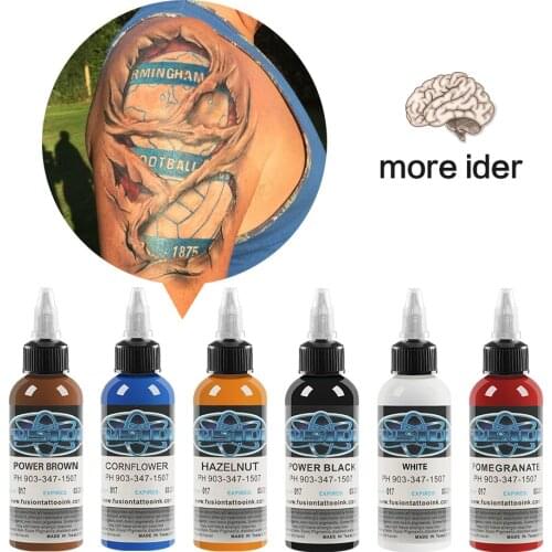 Tattoo Supplies 1 Oz(30ML) 16 Colors Tattoo Ink Set Permanent Tattoo Microblading Pigment Kit Body Tattoo Tools