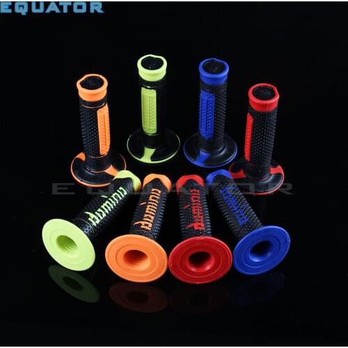 Motorcycle 7/8'' Retro Rubber Handlebar Hand Grip For Triumph Cafe Racer Bobber Custom