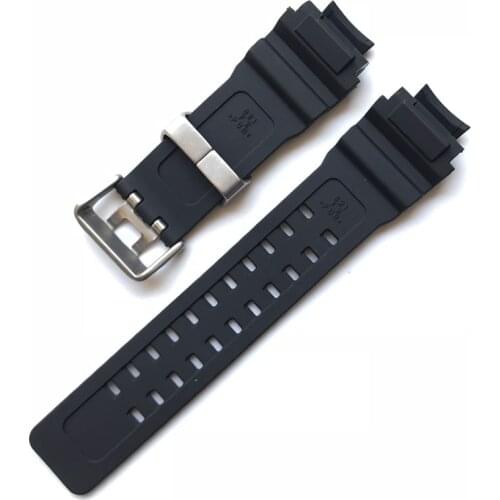 Silicone Watch Strap For Casio GW-4000 G-1400 GA-1000 GW-A1100 High Quality Rubber Waterproof Stain Resistant Bracelet Strap