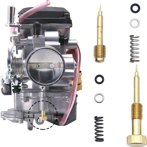 1PC Motorcycle Carburetor Air Adjusting Screw Idle Mixture Fuel Ratio Screw For Harley CV40 Keihin CVK34 CVK36 CVK40