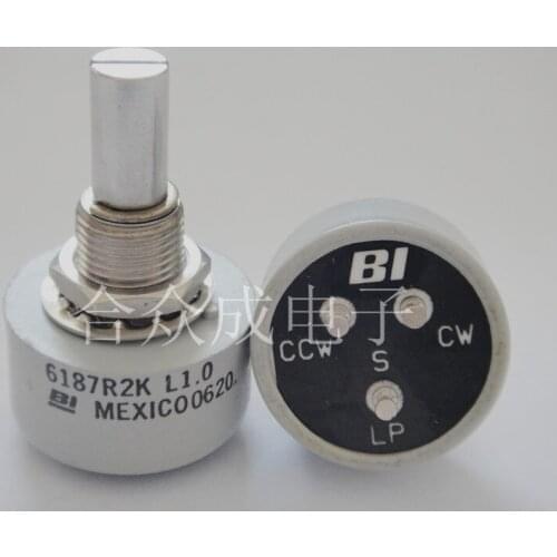 [VK] US BI 6187R2K angle sensor without limit potentiometer conductive plastic potentiometer imports switch