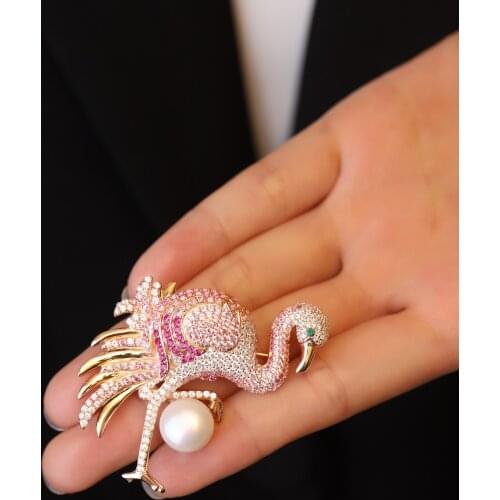 Zhanhao Jewelry Bird Brooches For Clothes