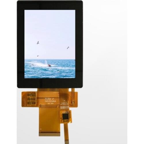3.5 inch 480*640, ILI9806E, Sunlight readable Blanview IPS LCD with capacitive touch panel