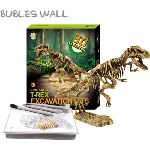 Kids Dinosaur Excavation Kits Dig a Dinosaur Archaeology Paleontology Educational Toy Fossil Dig Science Kit for Kids Gifts