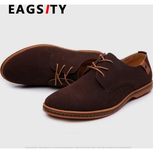 EAGSITY Mens Oxfords