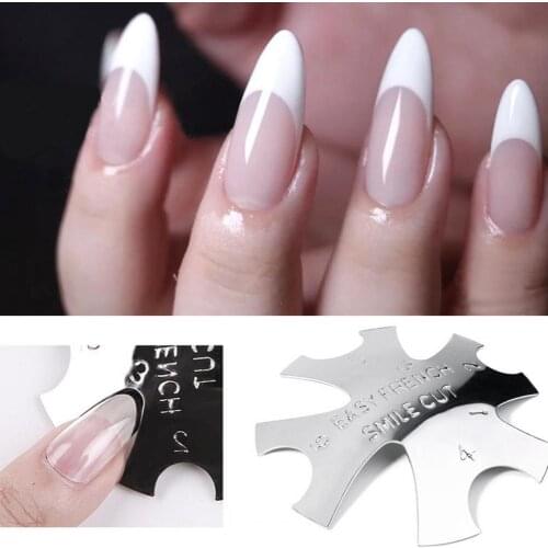 French Manicure Swanky Stamping Plates Nail Art Mold For Her