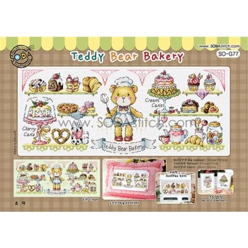 Yihan G77 Stich Cross Stitch Kits Craft Packages Cotton Fabric Floss Counted New Designs Needlework Embroidery Cross-Stitching