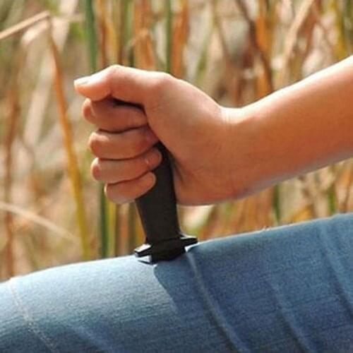 ZTOYL 18cm Trick Dagger Knife Retractable SLIDE IN Blade Fun Joke Prank Halloween Prop Fake Gag Toys