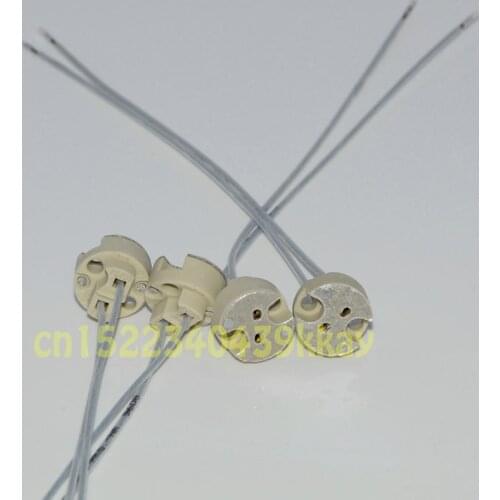 Original VS327 G4/G5.3/G6.35 Surgery Shadowless Lamp Base VS 327Ceramic Microscope Lamp Holder cold light source bulb Lampholder