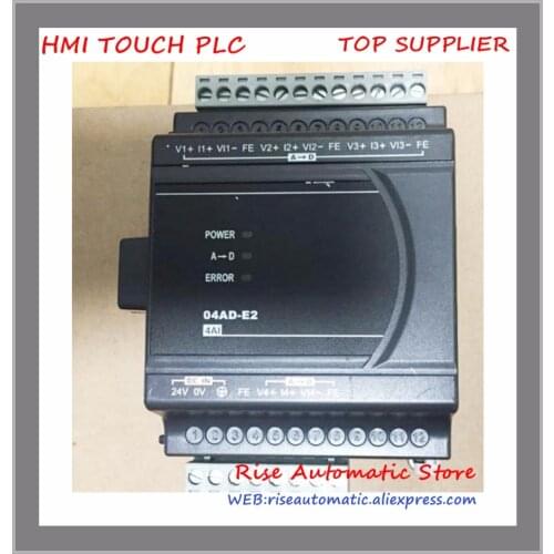 Original PLC 4 Point 12-Bit DVP04DA-H2 DVP04DA-H3 DVP04DA-E2 4 Point 14-Bit Resolution Analog I/O Module