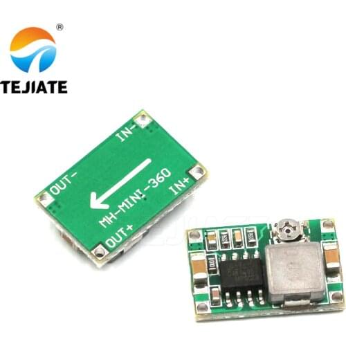 1PCS MP2307 MINI-360 Aviation-model Power Supply Board DC-DC Adjustable Step-down/Stabilize Voltage Module Better Than LM2596