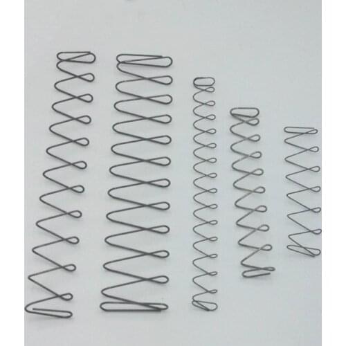 1pcs 0.6mm wire diameter clip flat compressed spring rectangular trapezoidal wavy pressure springs