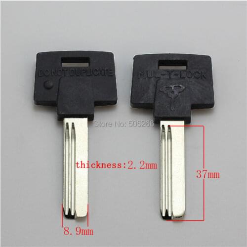 Mul-t embryo door key blank Civil key blank suit for Vertical key cutting machine B159