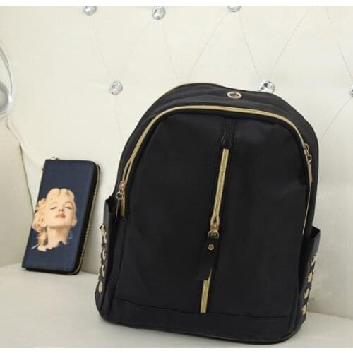 Leisure Oxford backpack women backpack female for school in korean style backpack female
