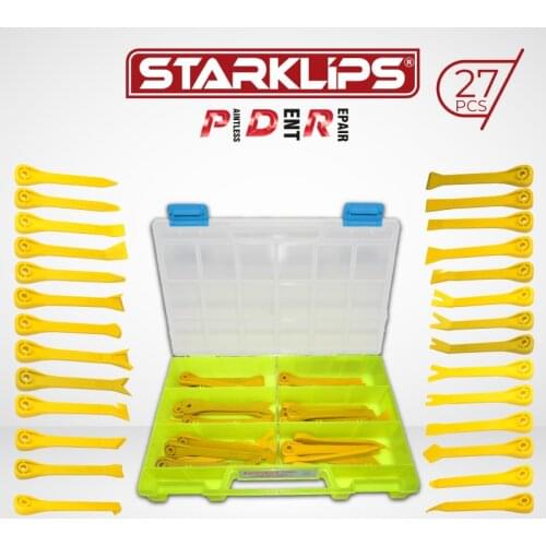 Starklips PDR Paintless Dent Removal Plastic Remover Kit 27 pcs Kit