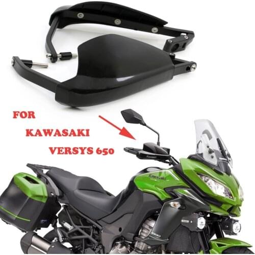FOR KAWASAKI VERSYS650 KLE650 Motorcycle Accessories Parts Handlebar Guard Handle Guards Handguard Hand windshield 2015-2020