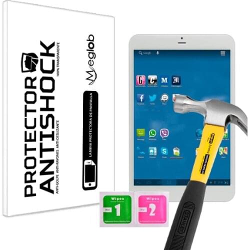 Screen protector Anti-Shock Anti-scratch Anti-Shatter compatible with Tablet Mediacom SmartPad 80
