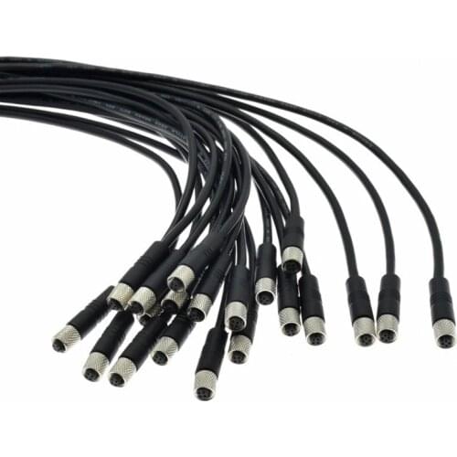 New 10pcs 5 Pairs Waterproof Male Female Electrical Connectors Plug 2-Pin Way with Wire for Car Motorcycle Scooter Marine