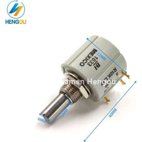 10 Pieces New 10K Potentiometer 71.186.5171 Offset Printing Machine SM74 SM102 Potentiometer 71.186.5172