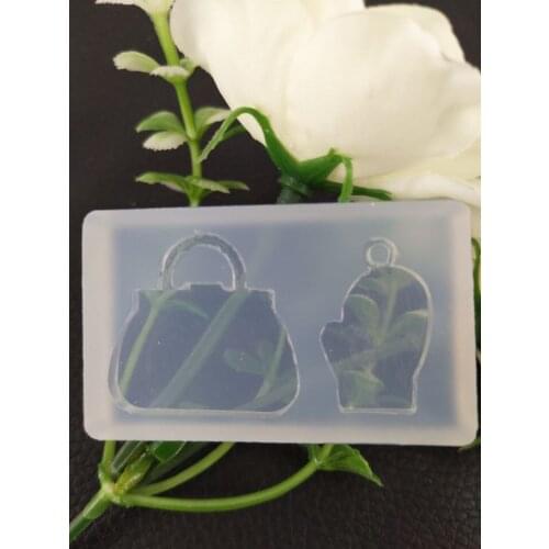 2017 Porcelain earring bracelet gem drop mold transparent Epoxy Resin Jewelry Pendant Bracelet Making resin molds for jewelry