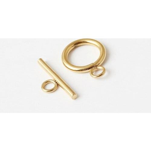 5 sets/lot Stainless Steel OT Toggle Clasps Connectors For DIY Bracelet Necklace Jewelry Making Finding Supplies Accessories