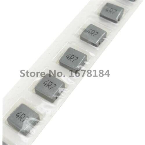 50Pcs Chip Inductor 06030 0630 4.7UH 4R7 5.5A inductance 7*7*3MM