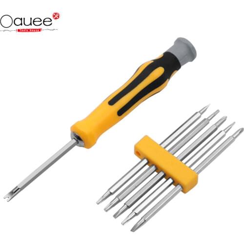 6hl1 Set Security Tamper Proof Magnetic Screwdriver Drill Bit Hex Torx Screwdriver Bits Flat Head Hand Tools