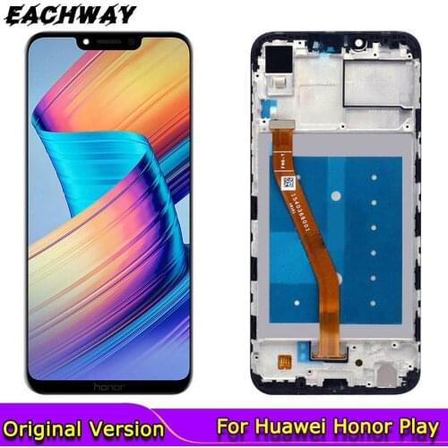 Screen for Huawei Honor Play LCD Display Touch Screen Digitizer Frame COR-L29 2018 Replacement For Huawei Honor Play LCD Screen