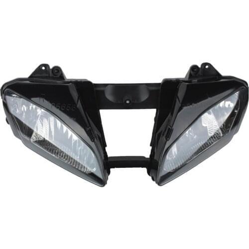 Motorcycle Headlight Headlamp Head Light Lamp Assembly Housing Kit For Yamaha YZF 600 R6 2006 2007 YZF-R6 YZFR6 06-07