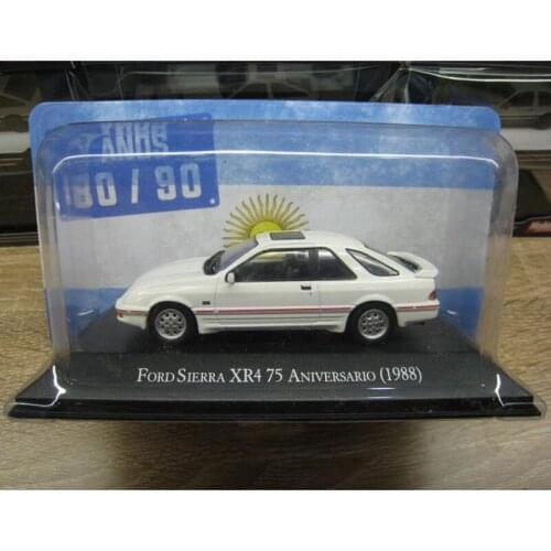 Diecast 1/43 Scale 1988 Ford XR4 75 Model Car Metal Alloy Toy Vehicle Collection Souvenir Display Boys Toys Gift Show