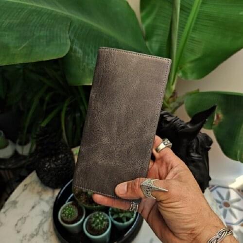 Magnetic Passion Genuine Leather Phone Wallet, 100% First Class Genuine Leather, Handmade, Made in Turkey