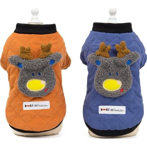 Cute Dog Clothes Warm Winter Dog Jacket Clothes for Dogs Autumn Overalls for Dogs Small Dogs Clothes for Yorkies Pug Pet Clothes